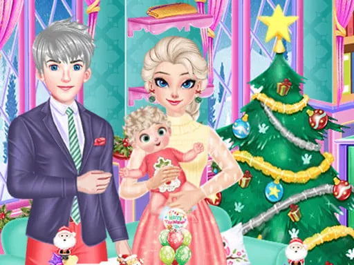 Frozen Family Christmas Preparation - game thumbnail image