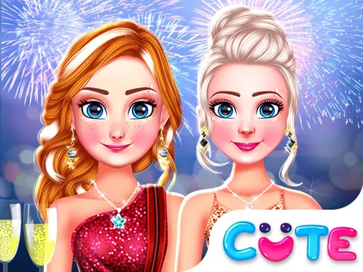 Frozen Princess New years Eve - game thumbnail image