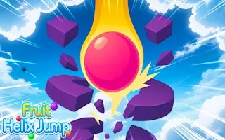 Fruit Helix Jump - game thumbnail image