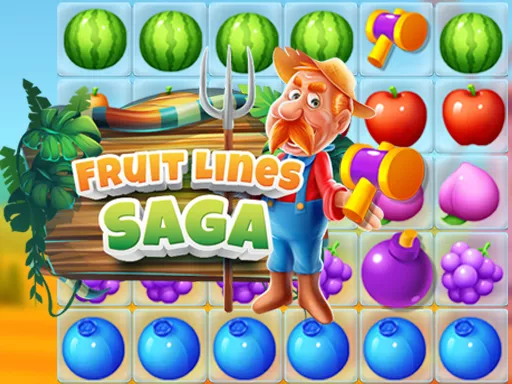 Fruit Lines Saga - game thumbnail image