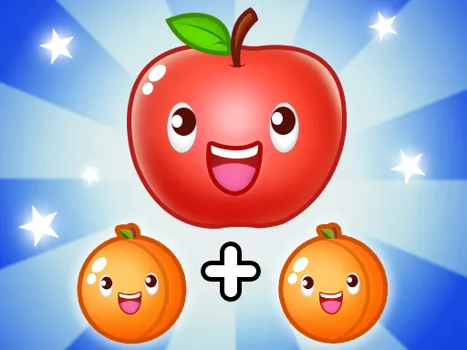 Fruit Merge Juicy Drop Fun game thumbnail image