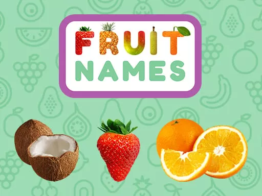 Fruit Names - game thumbnail image