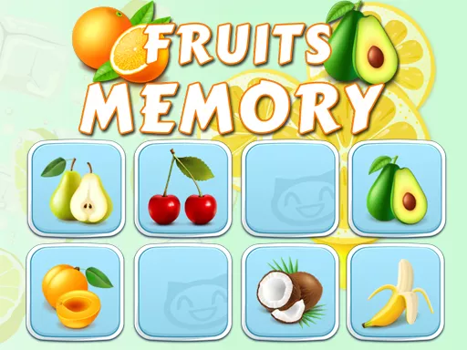 Fruits Memory HTML5 - game thumbnail image