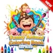 Funny Animal Coloring Book for Kids game thumbnail image