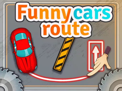 Funny Cars Route - game thumbnail image