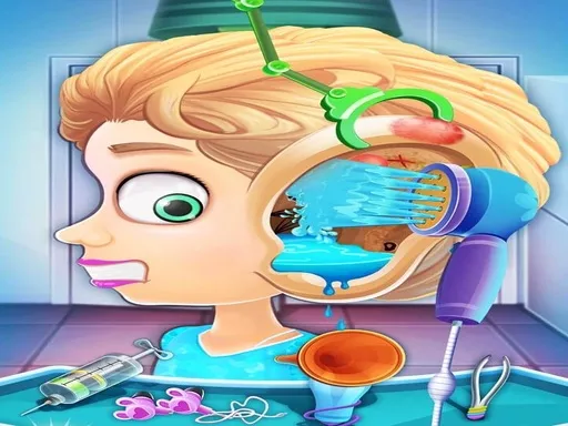 Funny Ear Doctor - game thumbnail image
