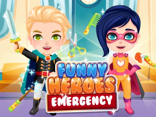 Funny Heroes Emergency - game thumbnail image