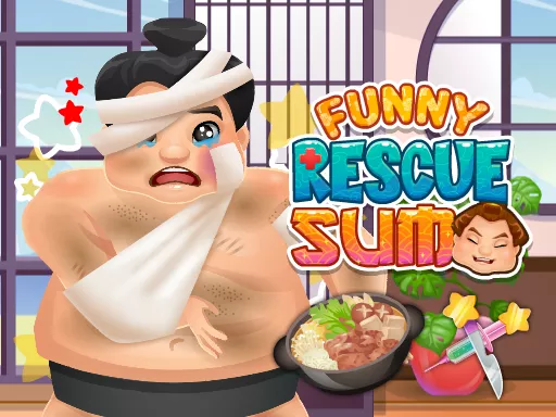 Funny Rescue Sumo - game thumbnail image