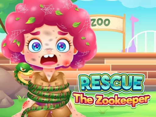 Funny Rescue Zookeeper - game thumbnail image