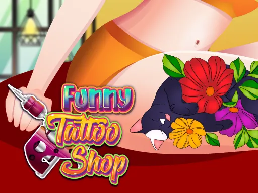 Funny Tattoo Shop 2 - game thumbnail image