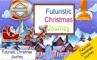 Futuristic Christmas Journey - game thumbnail image