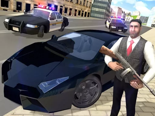 Gangster Crime Car Simulator 1 - game thumbnail image