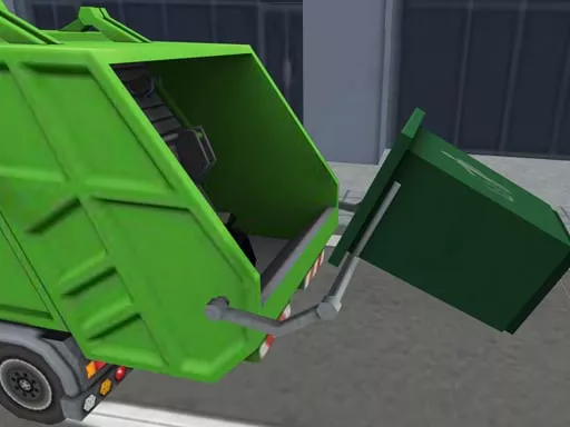 Garbage Sanitation Truck - game thumbnail image