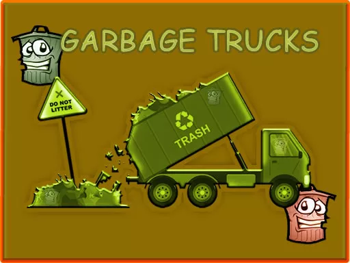 Garbage Trucks Hidden Trash Can - game thumbnail image