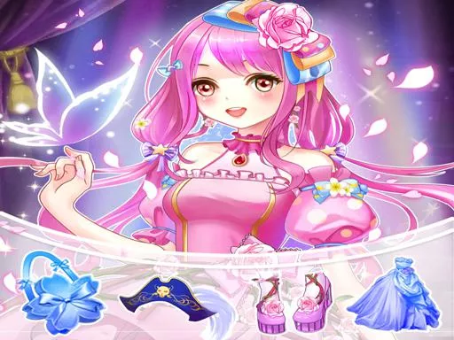 Garden &amp; Dressup - Flower Princess Fairytale - game thumbnail image