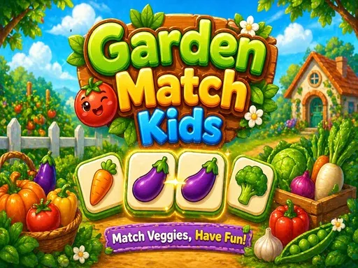 Garden Match Kids - game thumbnail image