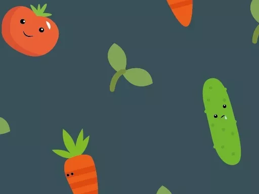 Garden Rush. Vegetables Escape - game thumbnail image