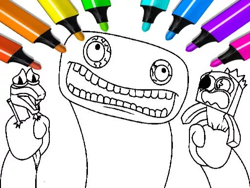 Garten of Banban Coloring Games - game thumbnail image