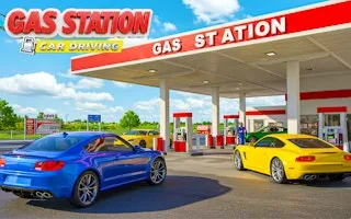 Gas Station Car Driving - game thumbnail image