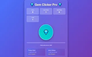 Gem Clicker Pro - game thumbnail image