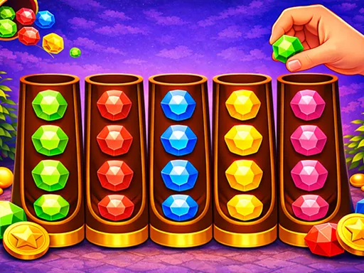 Gem Sort Puzzle - game thumbnail image