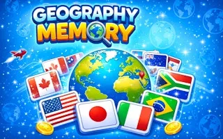Geography Memory - game thumbnail image