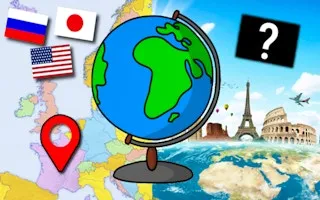Geography Quiz - Countries Flag Capitals - game thumbnail image