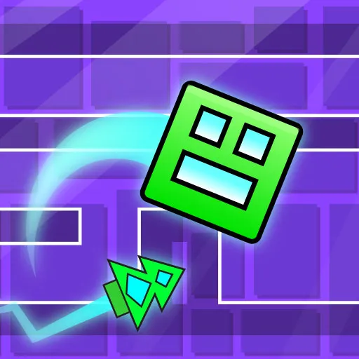 Geometry Dash Maze Maps V2 game thumbnail image