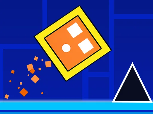 Geometry Dash Unblocked - game thumbnail image