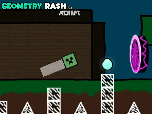 Geometry Rash But MCraft - game thumbnail image
