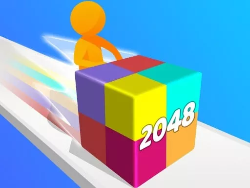 Geometry Stack 2048 Run - game thumbnail image