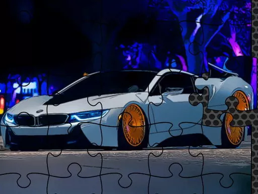German Fastest Cars Jigsaw - game thumbnail image