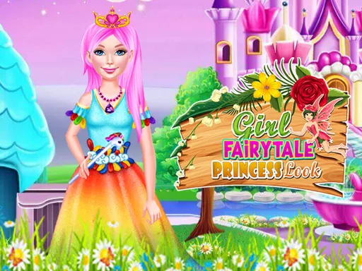 Girl Fairytale Princess Look - game thumbnail image