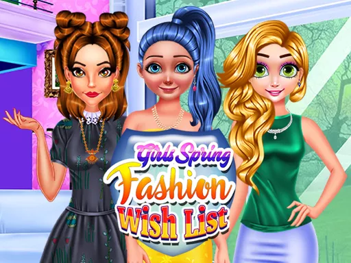 Girls Spring Fashion Wish List - game thumbnail image