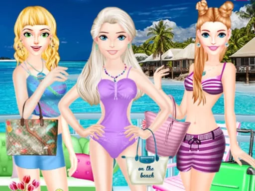 Girls Summer Vacation Fashion - game thumbnail image