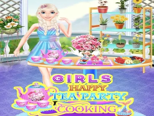 Girls Tea Party Cooking