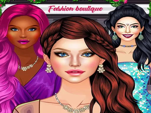 Glam Girl Fashion Shopping - Makeup and Dress-up - game thumbnail image