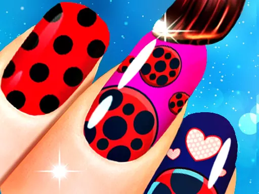 Glitter Nail Salon: Girls Game - game thumbnail image