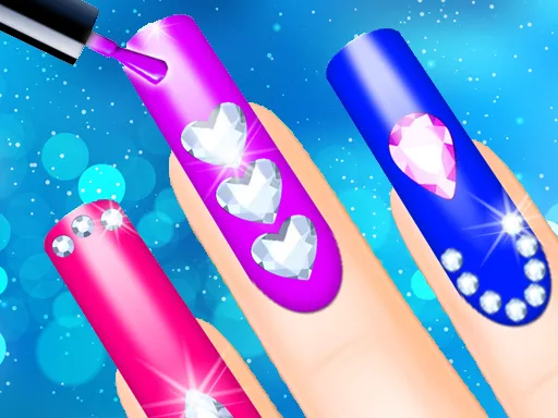 Glow Nails: Manicure Nail Salon Game for Girls - game thumbnail image