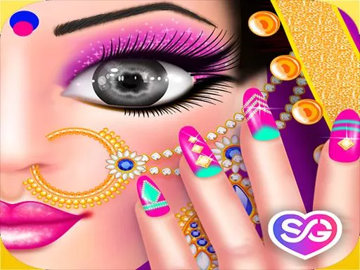 Gopi Doll - Fashion Nail Art Salon - game thumbnail image