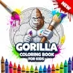 Gorilla Coloring Book for Kids game thumbnail image
