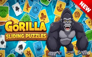 Gorilla Sliding Puzzles - game thumbnail image