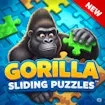 Gorilla Sliding Puzzles game thumbnail image