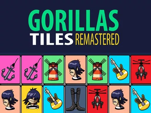 Gorillas Tiles Of The Unexpected - game thumbnail image