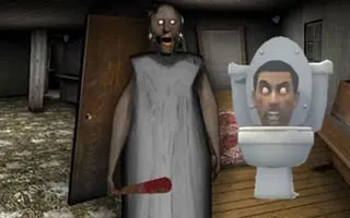 Granny & Skibidi toilet Escape Horror - game thumbnail image