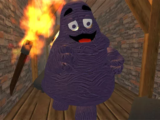 Grimace Shake Burn or Die  - game thumbnail image