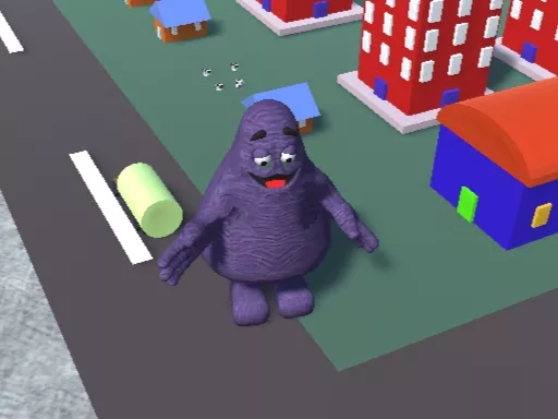 Grimace Shake City Chaos - game thumbnail image
