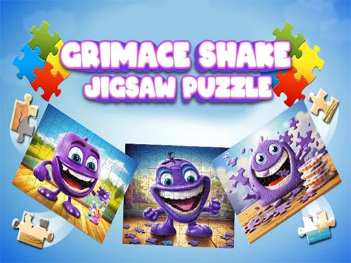 Grimace Shake Jigsaw Puzzlef game thumbnail image