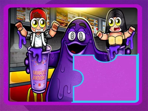 Grimace Shake Puzzle - game thumbnail image