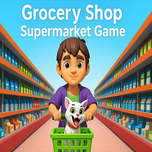 Grocery Shop: Supermarket Game game thumbnail image